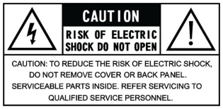 UNITY LASERS RAW 3 FB4 Laser Light Show Fixture - PRODUCT SAFETY LABELS 7