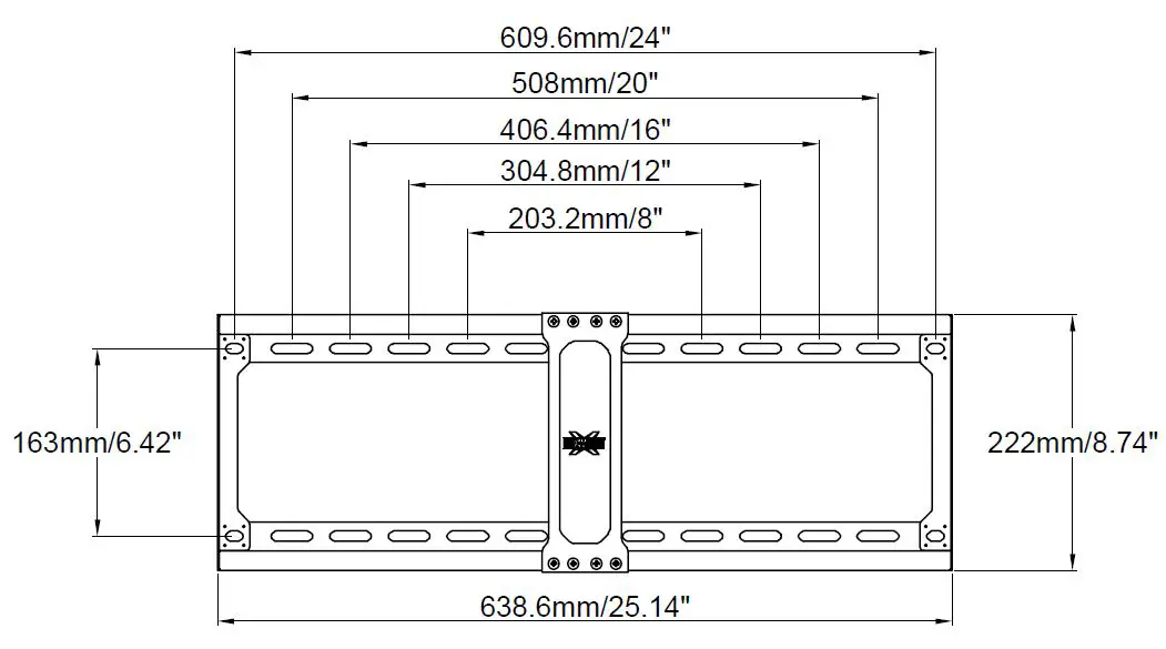 USX-MOUNT-XTL009-UL-Listed-TV-Wall-Mount-Tilting-Brackets-fig-6