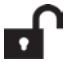 Unlock icon