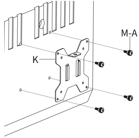 V I V O STAND-V103 Triple Monitor Desk Mount - fig 8