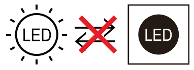 Non-replaceable light source