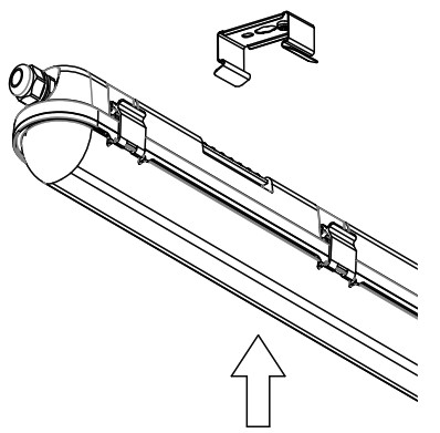 V TAC VT 60018 LED Ceiling Tube - MULTIPLE LINKABLE UNITS INSTALLATION INSTRUCTIONS 3