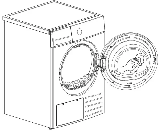 VALBERG FD W566C Heat Pump Dryer - Tumble dryer