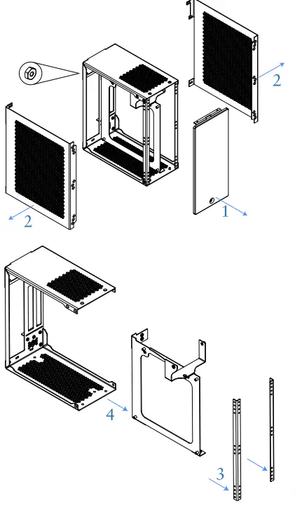 VELKASE-Rev-2021-Ultra-Compact-PC-Case-FIG-2