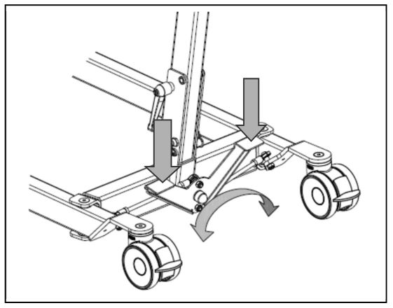 VERMEIREN Albatros II Electric Stander with Harness - Altering the chassis width