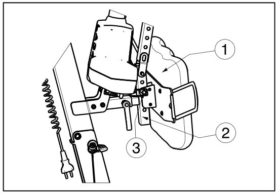 VERMEIREN Albatros II Electric Stander with Harness - Do not drop the leg support on the patient when adjusting