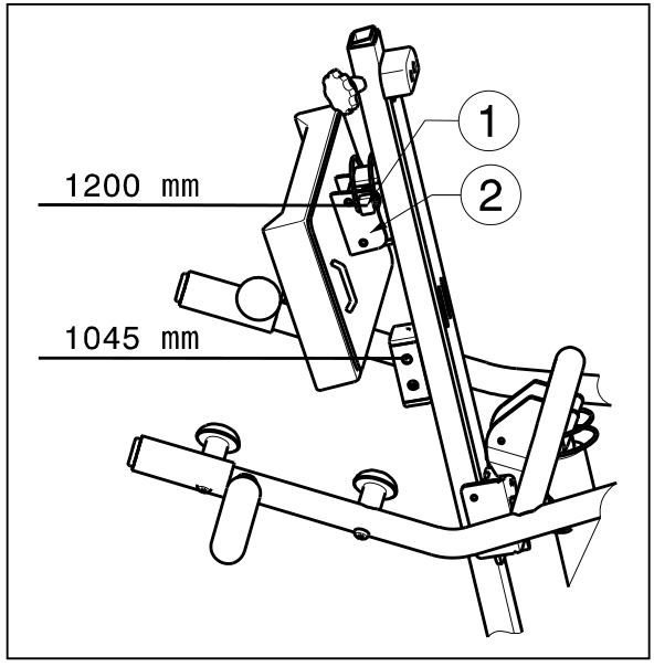 VERMEIREN Albatros II Electric Stander with Harness - The thorax support can be adjusted in 2 different