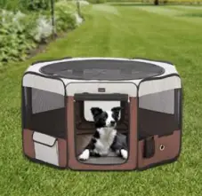 VEVOR Foldable Portable Pet Playpen - f1