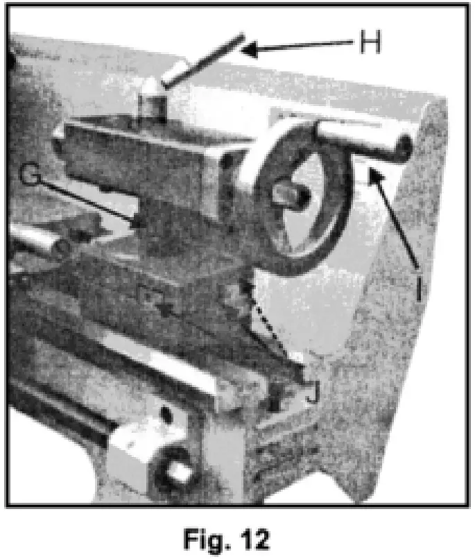VEVOR M X-210D Mini Metal Lathe - Fig 10