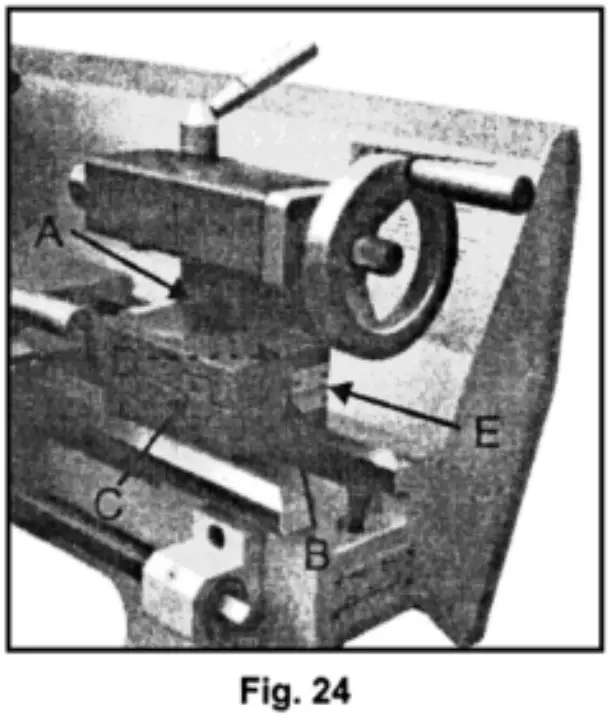 VEVOR M X-210D Mini Metal Lathe - Fig 24