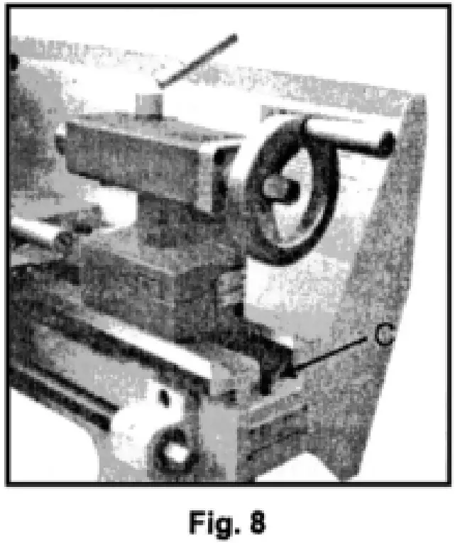 VEVOR M X-210D Mini Metal Lathe - Fig 6