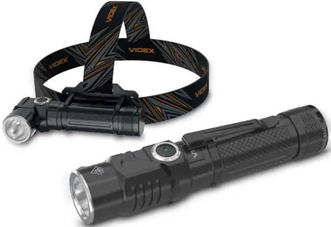VIDEX VLF A105RH LED Rechargeable Flashlight