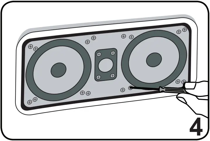 VIVALDI ROUND7F Frameless Speakers - fig 4