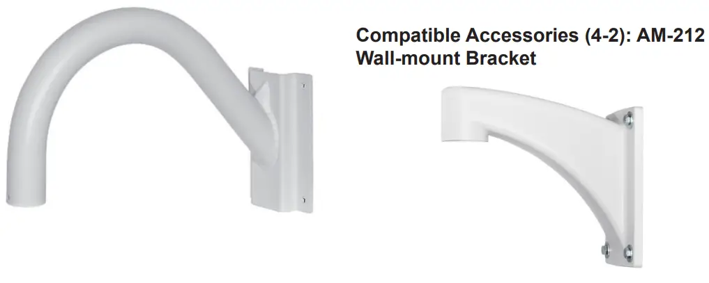 VIVOTEK AM 525 Mounting Adapter - Gooseneck