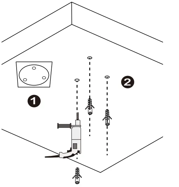 VIVOTEK AM 525 Mounting Adapter - Pendant Pipe