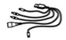 VMAXTANKS VPG750 Portable Power Generator - cable