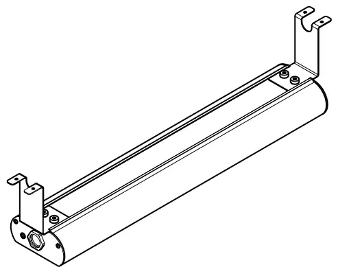 VOLLRATH FC-4SH-18208-BL-IN Low Profile Heat Strips - Fig 1