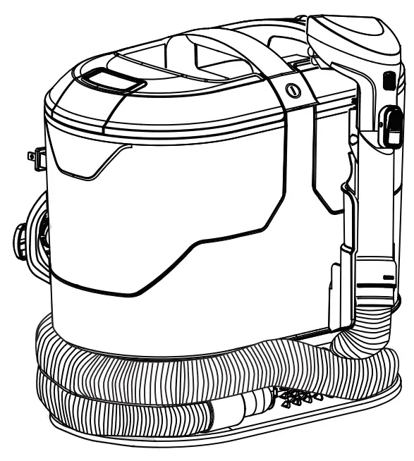 Vacmaster SCA0801 Easy Clean Carpet Spot Cleaner