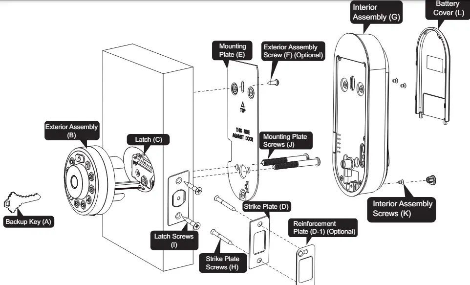 Veise-VE33B-Fingerprint-Smart-Lock- (8)