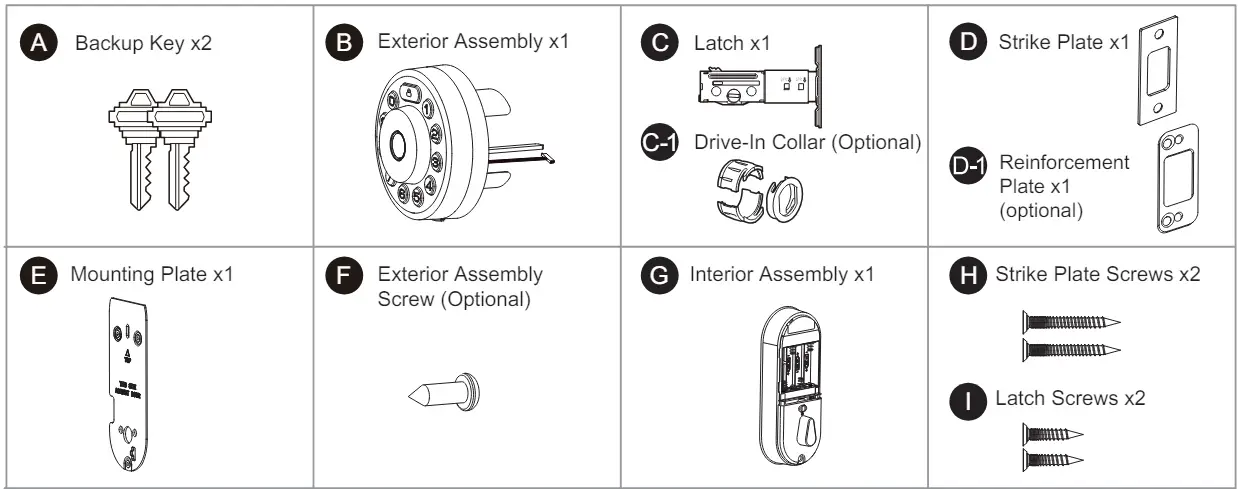 Veise-VE33B-Fingerprint-Smart-Lock- (9)