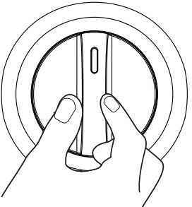 Veise VS01 Keyless Entry Door Lock - From Inside