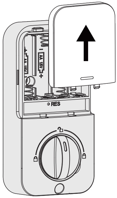 Veise VS01 Keyless Entry Door Lock - Install interior assembly