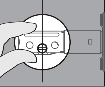 Veise VS01 Keyless Entry Door Lock - Install the latch and strike 2