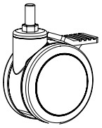 ViewSonic VB STND 009 Slim Trolley Cart - Item 5