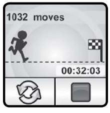 Vtech DX2 Smart Watch - Once the pedometer is running