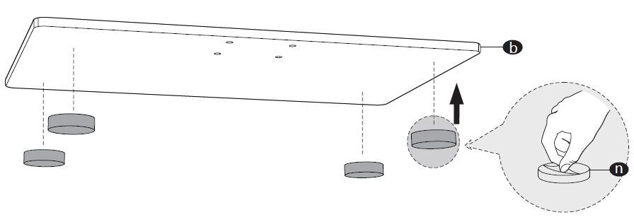 WALI-GMF004-Quad-Monitor-Stand-FIG-2