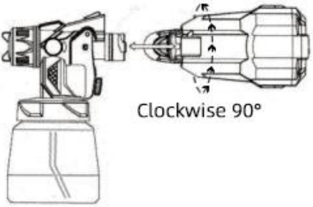 WANGMI PSBD CS021DB Cordless Paint Sprayer - Motor 2