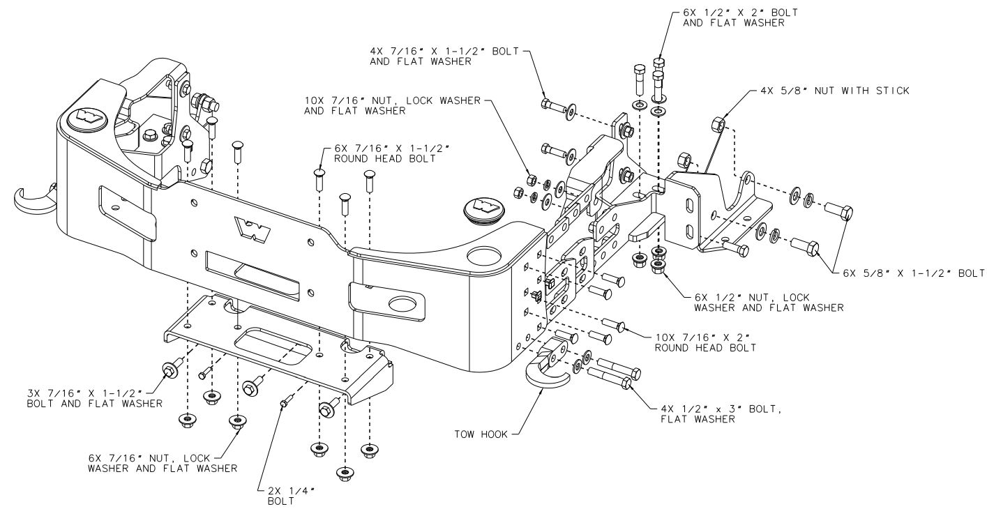 WARN-Gen-II-Trans-4Mer-Winch-Mount-Kit-fig-2