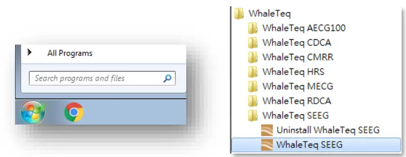 WHALETEQ SEEG 100 Single Channel EEG Test System - SEEG Software