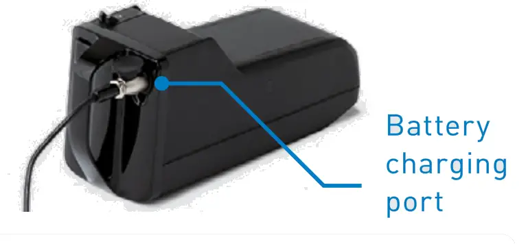 Battery charging port