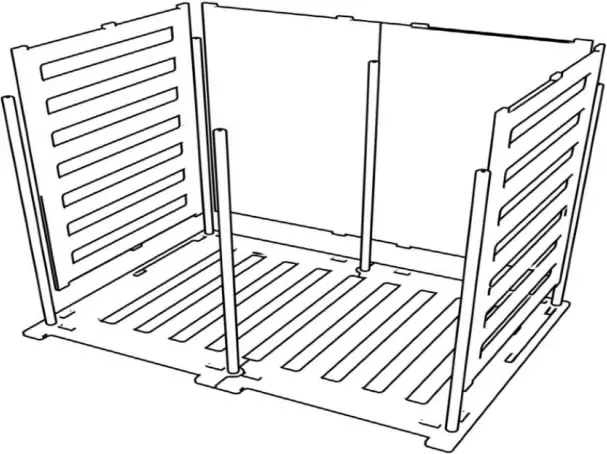 WLO Wood Size 2 Pueblo Crate Series - Installation 6