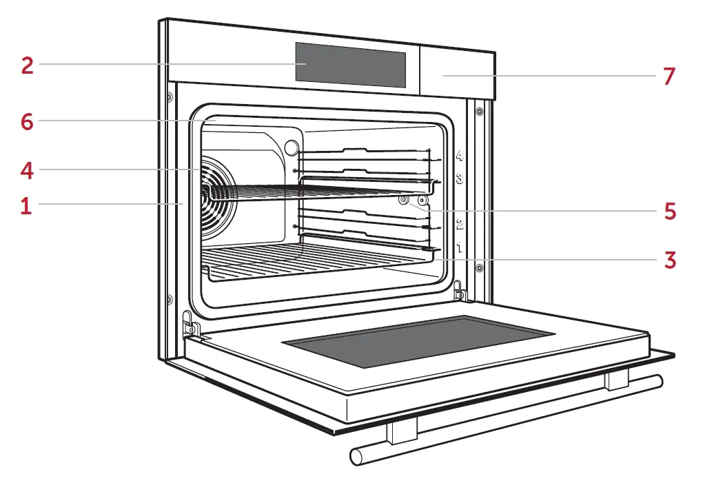 WOLF ICBCSO2450TE Convection Steam Oven 1