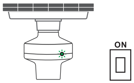 WOOLLEY SA 036 Wi Fi Smart Lamp Holde - Power on