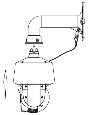 WORLD EYECAM TD 8423IS HD PTZ Camera - Wall Mounting