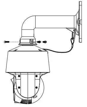 WORLD EYECAM TD 8423IS HD PTZ Camera - Wall Mounting1
