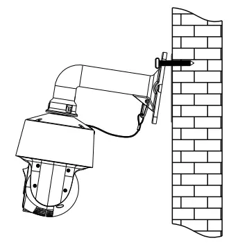 WORLD EYECAM TD 8423IS HD PTZ Camera - Wall Mounting4