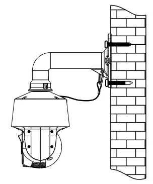 WORLD EYECAM TD 8423IS HD PTZ Camera - Wall Mounting5