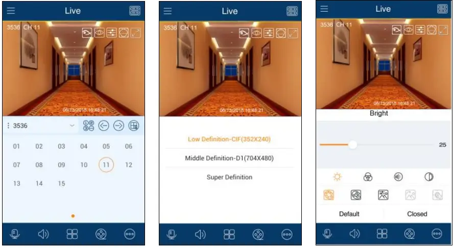 WORLDEYECAM CLEARIP IPC Mobile Surveillance - channels
