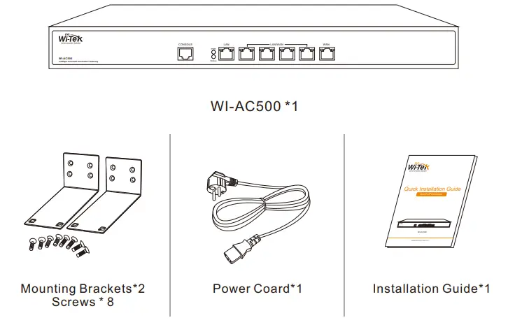 Wi-Tek WI-AC500 Cloud AP Controller - Package