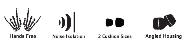 Wicked Audio CLAVE Earbuds