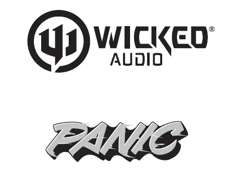 Wicked Audio PANIC Wired Earbuds