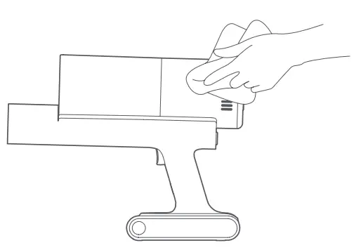 Xiaomi G11 Vacuum Cleaner - dry cloth