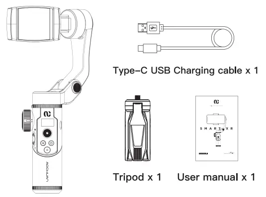 YANGGUO Gimbal Stabilizer for Smartphone with OLED Display - Product list