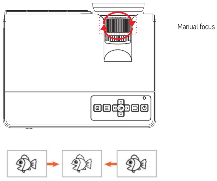 YOWHICK DP01 Series LCD Video Projector - boot screen1