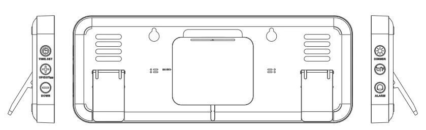 YRYG 16 2 LED Large Screen Clock- fig1