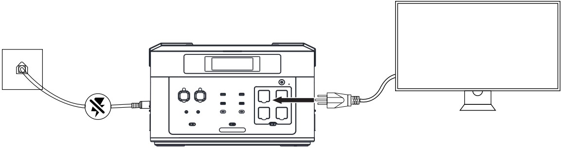 Yunji BP2000 Portable Power Station - parts6